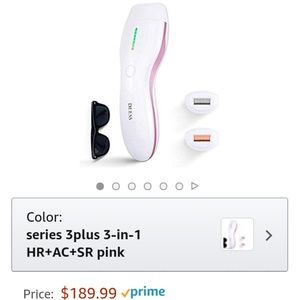 Hair removal system IPL